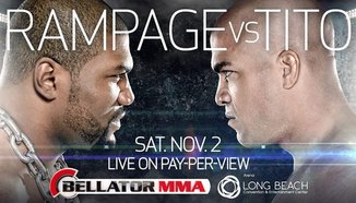 Bellator 104: Rampage vs Ortiz - трейлър на гигантите