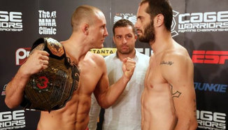 Резултати от Cage Warriors 71