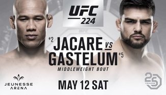 Официално: Jacare Souza срещу Kevin Gastelum на UFC 224