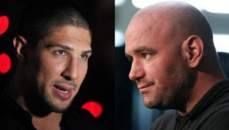 Dana White и Brendan Schaub се обиждат в профила на Israel Adesanya