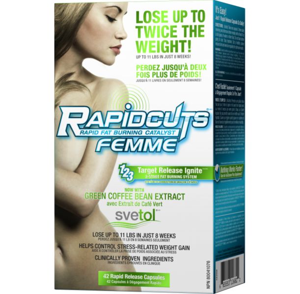 AllMax - RapidCuts Femme / 42caps.