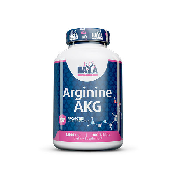 Haya Labs - Arginine AKG 1000mg. / 100 Tabs.