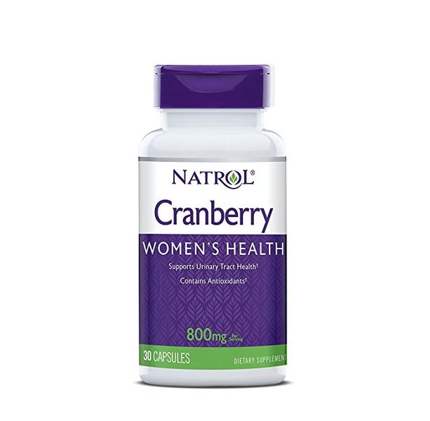 Natrol - Cranberry 800mg (Червена боровинка) / 30 caps.