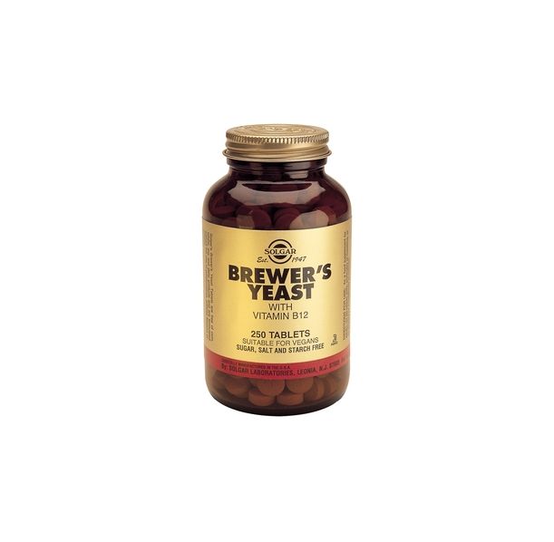 Solgar - Brewers Yeast / 250 tabs.​