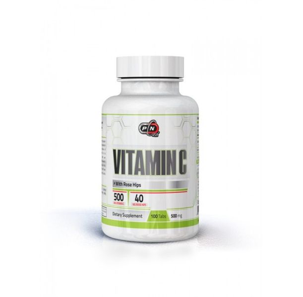 Pure Nutrition - Vitamin C  500mg / 100 tabs.​