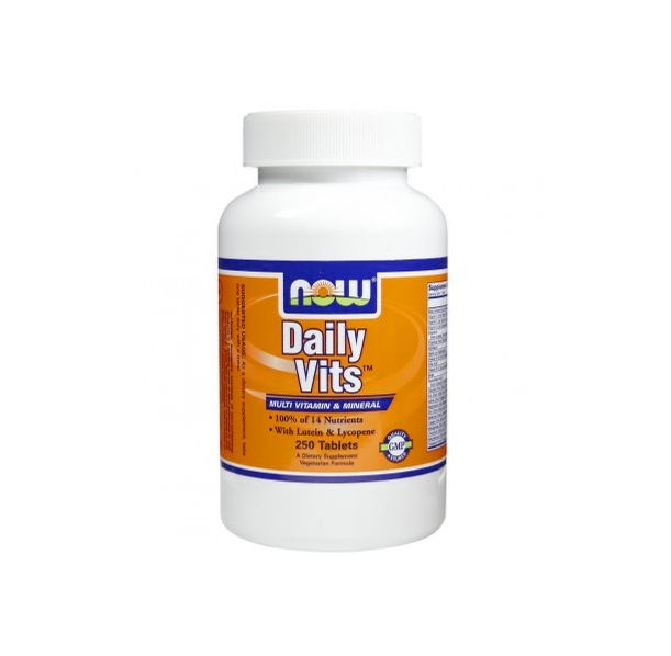 NOW - Daily Vits ™ Multi Vitamin &amp; Mineral / 250 Tabs.