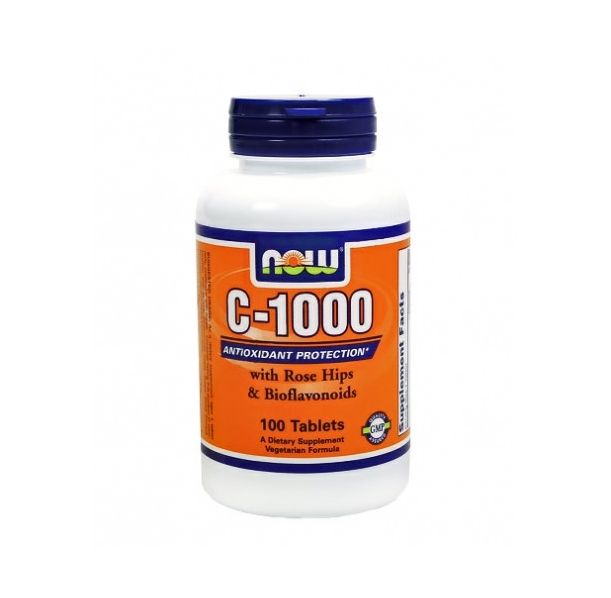 NOW - Vitamin C-1000 No SR / 100 Tabs. 