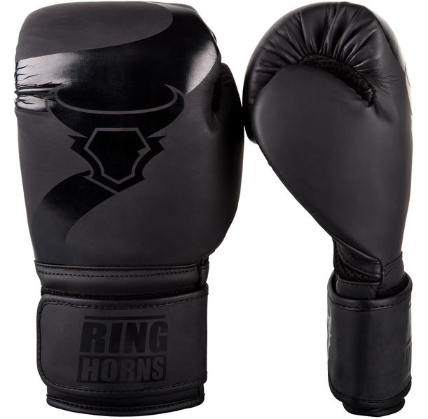 Боксови Ръкавици - Ringhorns Charger Boxing Gloves - Black / Black​