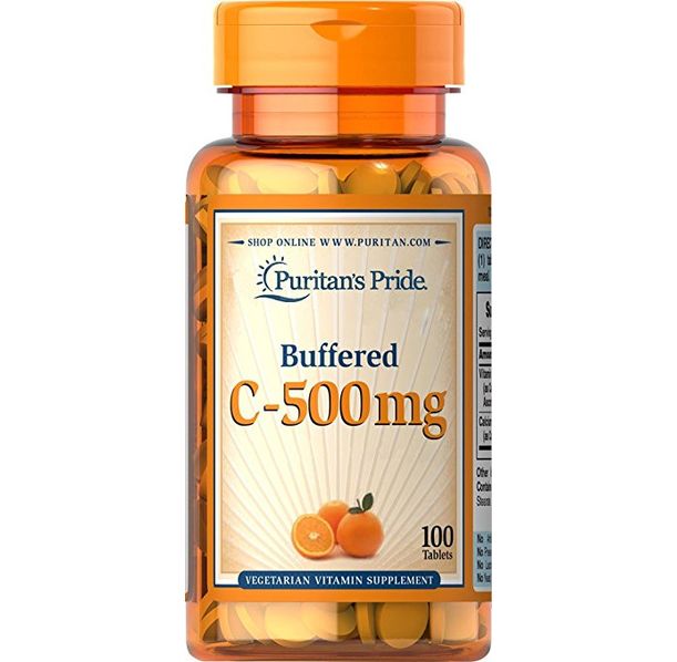 Puritan's Pride - Buffered Vitamin C-500 mg / 100 таблетки​