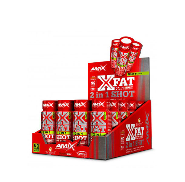 AMIX XFat 2in1 SHOT Box / 20x60ml