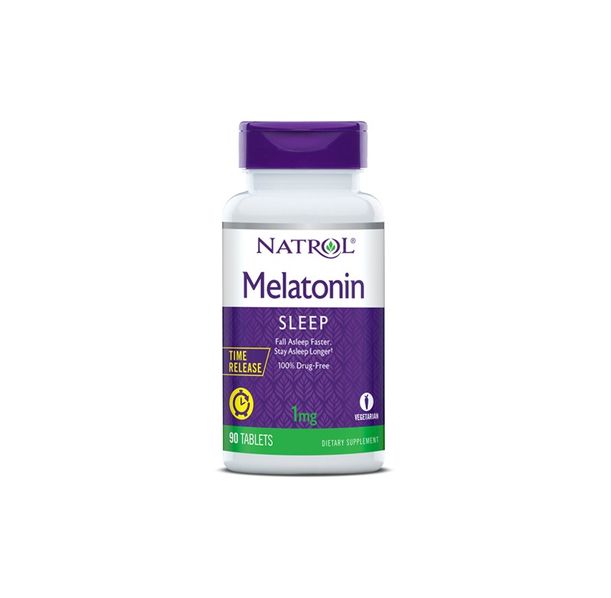 Natrol Melatonin Time Release 1mg / 90tabs.