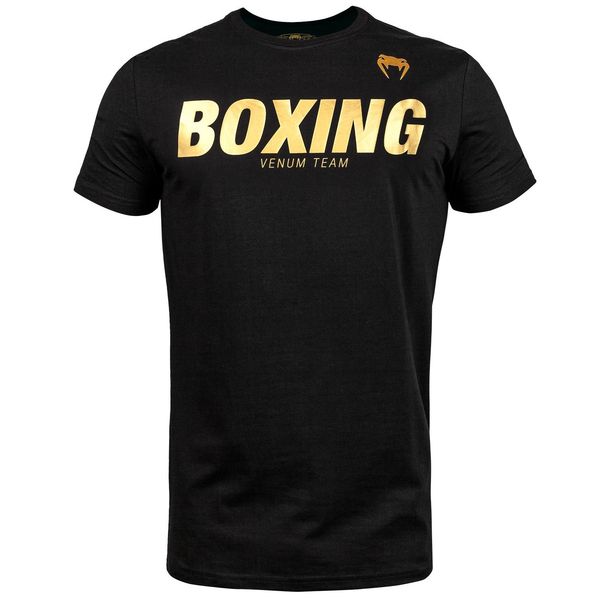 Тениска - Venum Boxing VT T-shirt - Black/Gold​