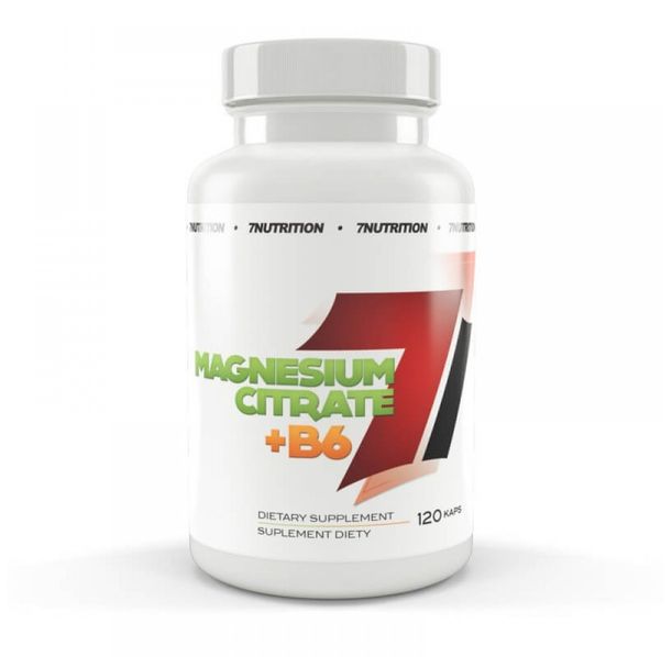 7Nutrition - Magnesium Citrate+B6 / 120caps