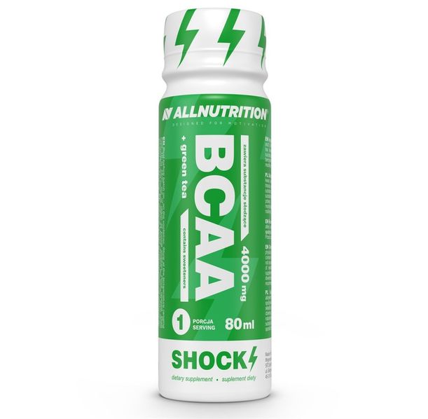 Allnutrition BCAA + Green Tea Shock 12 x 80ml