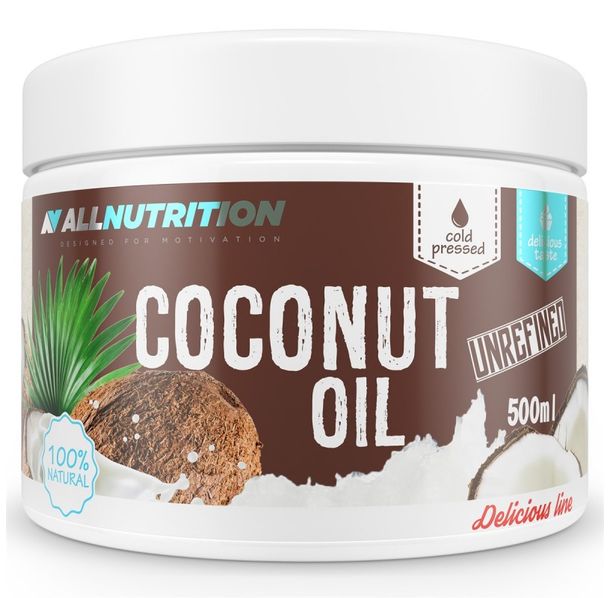 Allnutrition Coconut Oil Unrefined - Кокосово Масло / 500ml