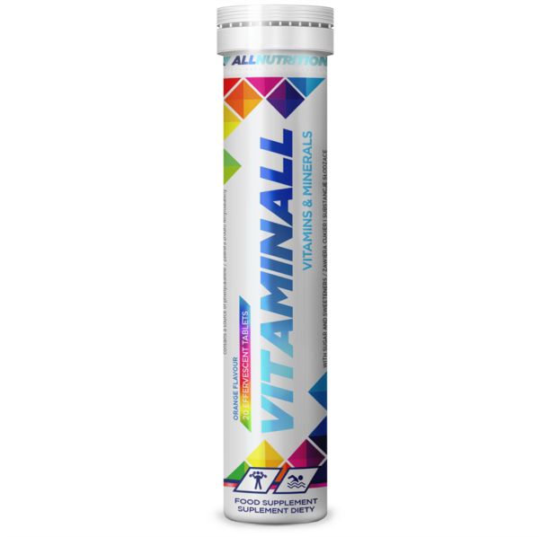 Allnutrition VitaminAll - Vitamins &amp; Minerals - Effervescent - Мултивитамини / 20tabs