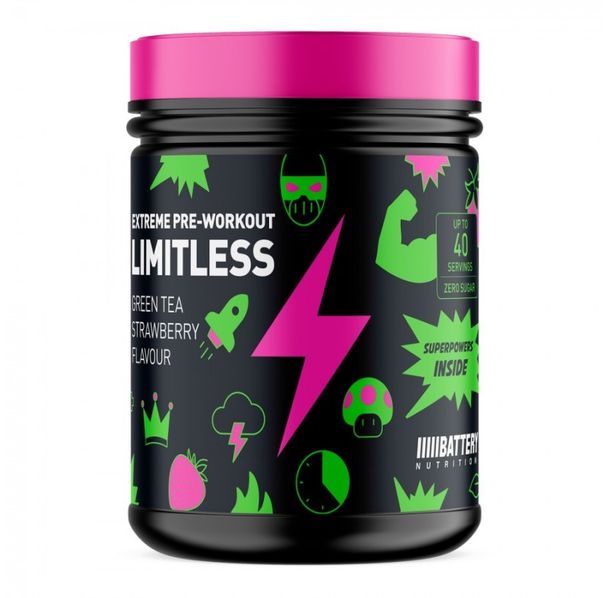 Battery Nutrition Limitless - Азотен Бустер / 360g