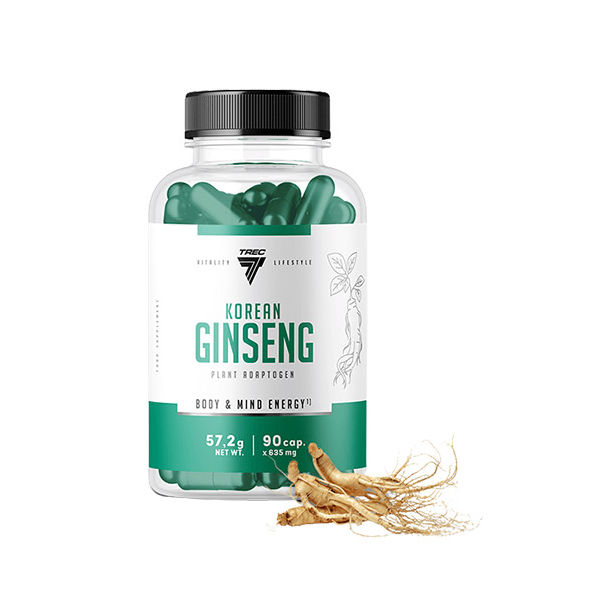 TREC NUTRITION Korean Ginseng 500 mg / 90 Caps