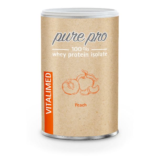 Inkospor -100% WHEY PROTEIN ISOLATE PEACH VITALIMED - 350g.​