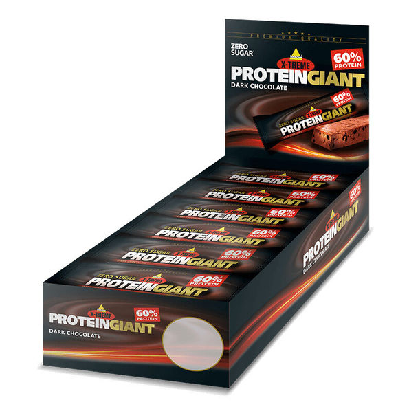 Inkospor - Протеинов бар - X-TREME PROTEIN GIANT ZERO SUGAR - Dark Chocolate - Кутия​