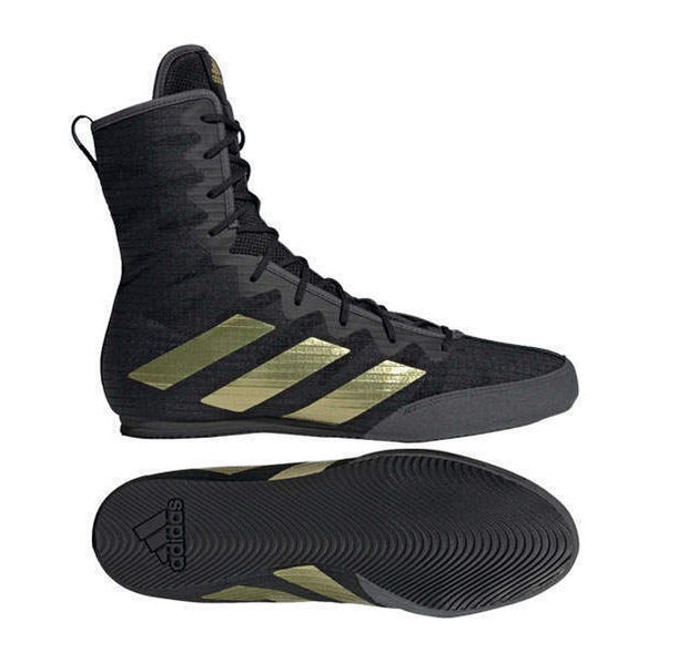 Боксови обувки ADIDAS BOX HOG 4 - Black / Gold​
