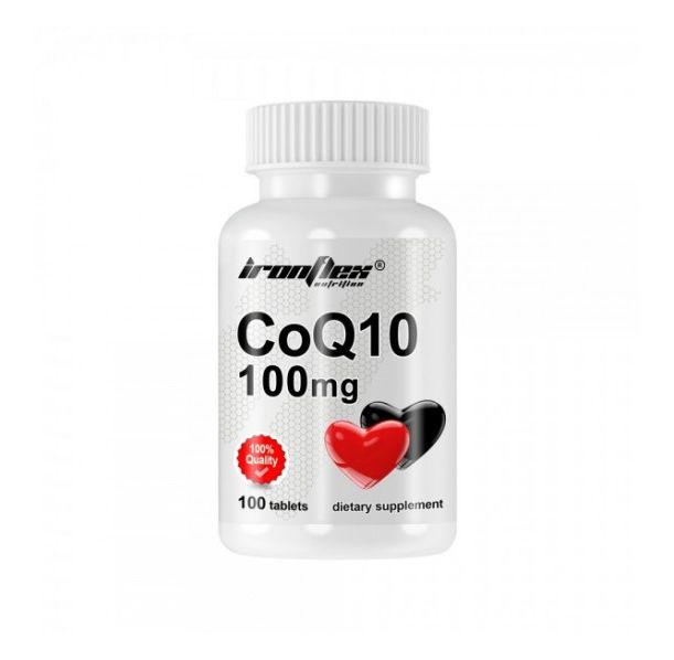 IronFlex Coenzyme Q10 100 мг / 100 таблетки / 100 дози​