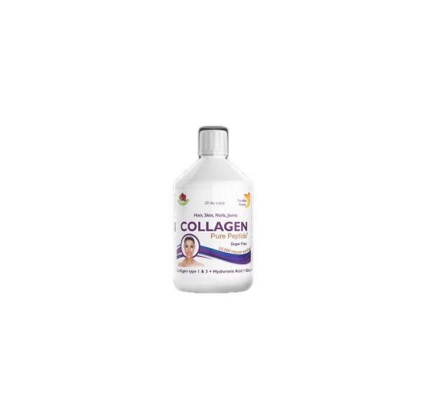 Swedish Nutra - Collagen Types 1 & 3 | with with Hyaluronic Acid, Silica and Vitamin C / 500 мл, 20 дози