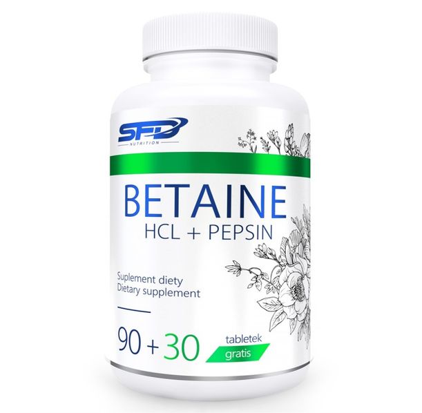 SFD Betaine HCL + Pepsin - Бетаин + Пепсин