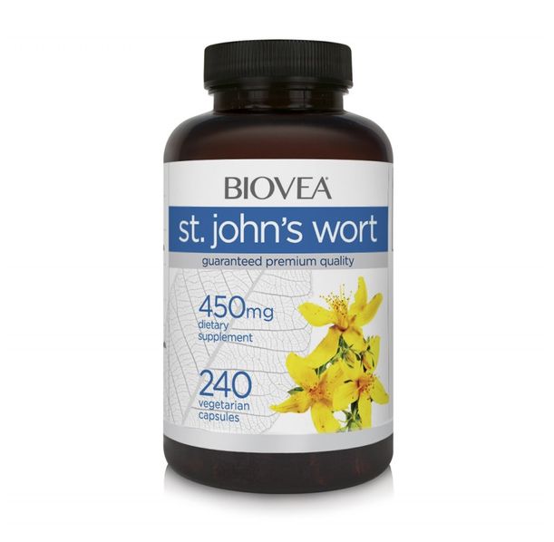 Biovea St. John`s Wort 450mg - Жълт Кантарион