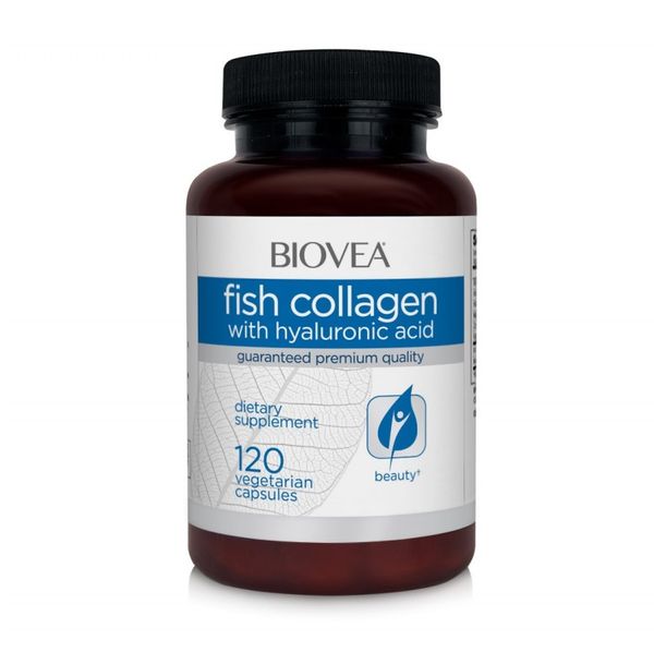 Biovea Fish Collagen & Hyaluronic Acid - Колаген + Хиалуронова Киселина