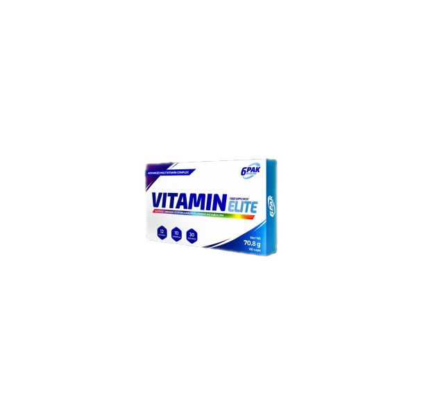 6PAK Nutrition - Vitamin Elite / 60 капсули, 60 дози