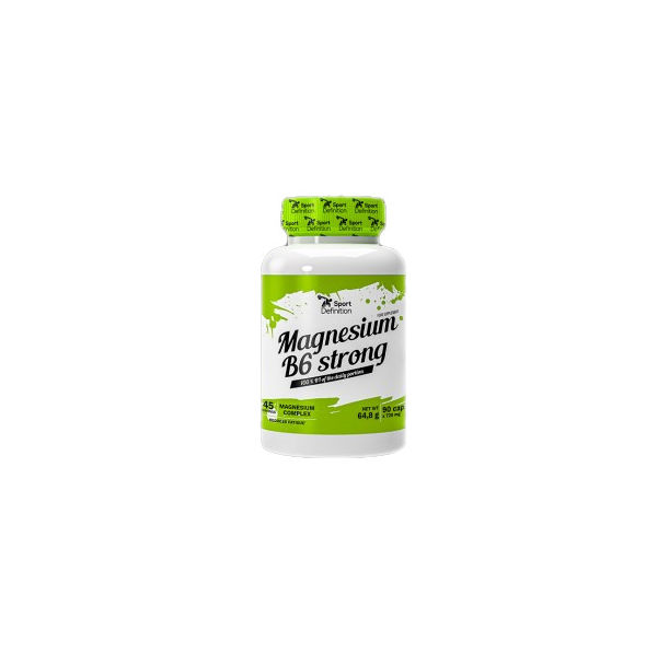 Sport Definition - Magnesium + B6  Strong / 90 капсули, 90 дози