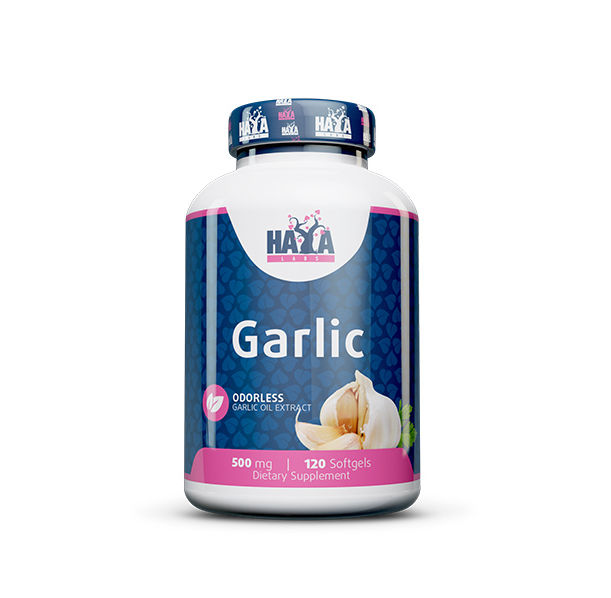 Haya Labs - Odorless Garlic 500mg / 120 softgels