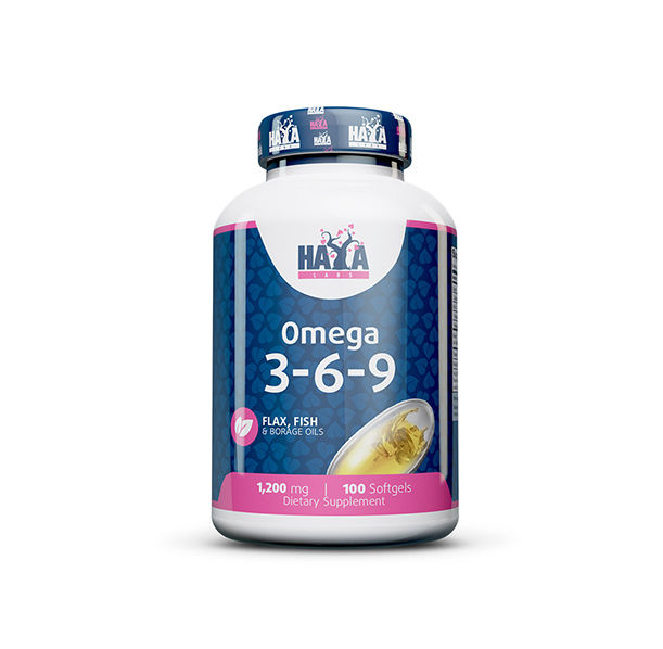 Haya Labs - Omega 3-6-9 / 100 sofgel caps