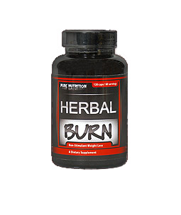 herbal burn, pure nutrition, натурален фет-бърнар