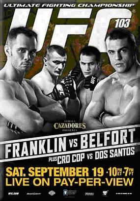 ufc 103 franklin belfort