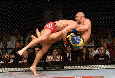 georges st pierre thiago alves ufc 100