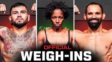 Ернандес срещу Перейра Претегляния на бойците | UFC Vegas 99