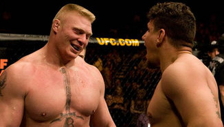 Frank Mir иска да тренира Brock Lesnar