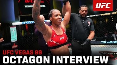 Интервю на Джослин Едуардс в октагона | UFC Vegas 99