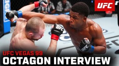 Интервю на Камерън Смотерман в октагона | UFC Vegas 99