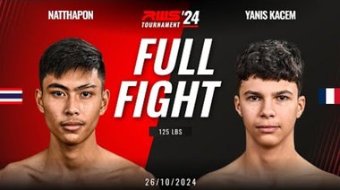 Пълна битка l Natthapon Por. Plernjit срещу Yanis Kacem Venum Muay Thai I RWS
