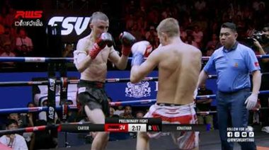 Акцент l Картър Лорънс F.A. Group срещу Джонатан Хоглунд Venum Muay Thai I RWS
