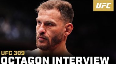 Интервю на Стипе Миочич в октагона | UFC 309
