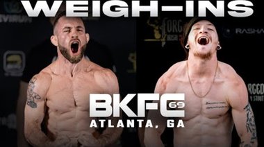 BKFC 69 RICHARDSON срещу LARRIMORE Претегляне