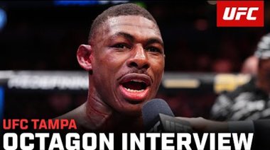 Интервю с Хоакин Бъкли в октагона | UFC Tampa
