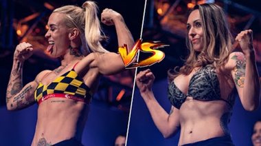 Crazy KnuckleMania Throwback Пълна борба! Тейлър Старлинг срещу Чариса Сигала!