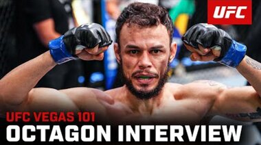 Интервю с Фелипе Бунес в октагона : UFC Tampa