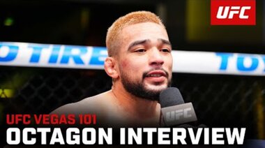 Интервю с Кристиан Родригес в октагона | UFC Tampa