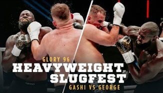 500+ паунда на ринга | Асдрен Гаши срещу Колин Джордж - GLORY 96